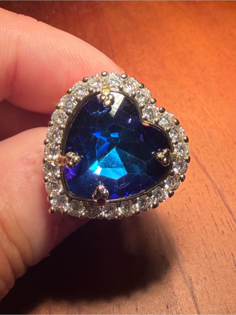 NEW Feed Me Gems Sapphire Mermaid Romeo Ring - Picture 2 of 10